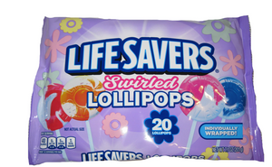 Lifesavers Swirled lollipops Limited Edition Case pack of 12