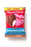 Russell Stover Valentine Candy Milk Chocolate Marshmallow Heart 18 count case pack - Limited edition