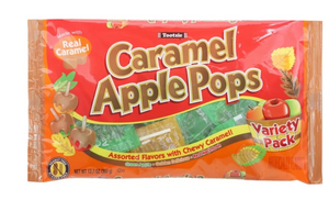 Tootsie Caramel Apple Pops Assorted Apple Orchard 12.7 oz. Limited Edition Fall Favorite