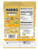 Haribo Gummi Candy  Goldbears Single Flavor Limited Edition  Pineapple, 4 oz. (12 bags)