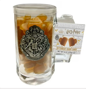 Harry Potter™ Butterbeer™ Glass Mug with Chewy candy