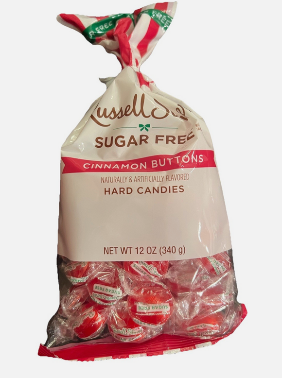 Russell Sugar Free Cinnamon Hard Candy 12 oz bag