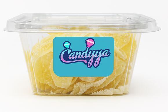 Candyya Ginger Slices, 7 oz