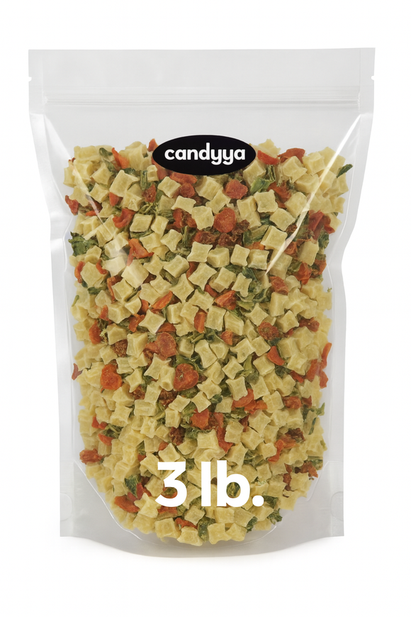 Candyya Dried Variety Veggies for Soup and Stews 3 pounds