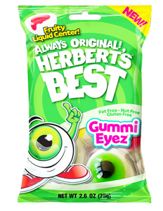 Efrutti Herberts Planet Gummi Eyes Fruity Jelly Gummy candy